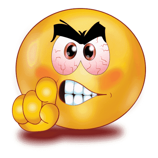 Angry Emoji Png Transparent Image (white, black, maroon, orange, gray)