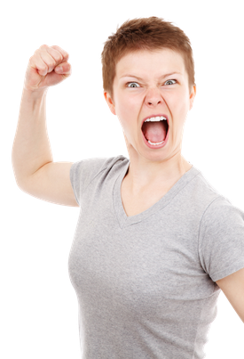 Angry Person Png Background Image (beige, black, silver)