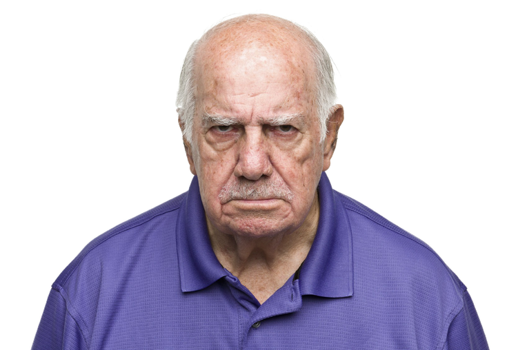 Angry Person Transparent Png (black, gray)