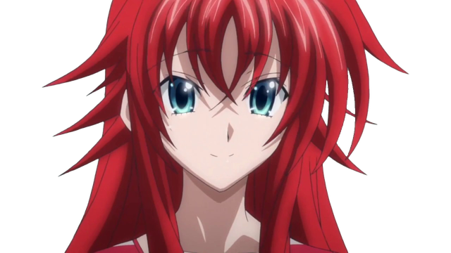 Angry Rias Gremory Png Photo (black, beige, maroon)