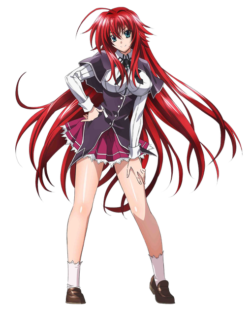 Angry Rias Gremory Png Picture (black, beige)