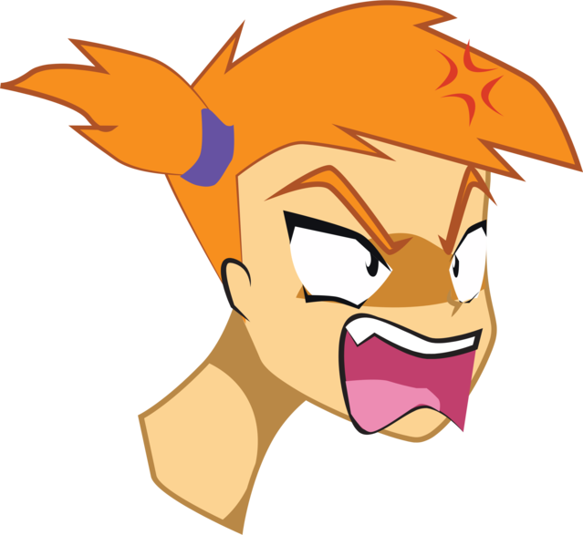 Angry Woman Png Picture (white, black, pink, orange, chocolate)