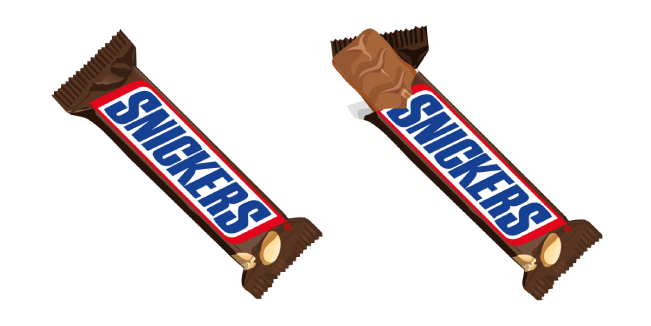 Snickers No Background (black, maroon)