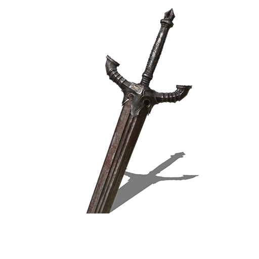 Knight Sword Png Image (black, maroon)