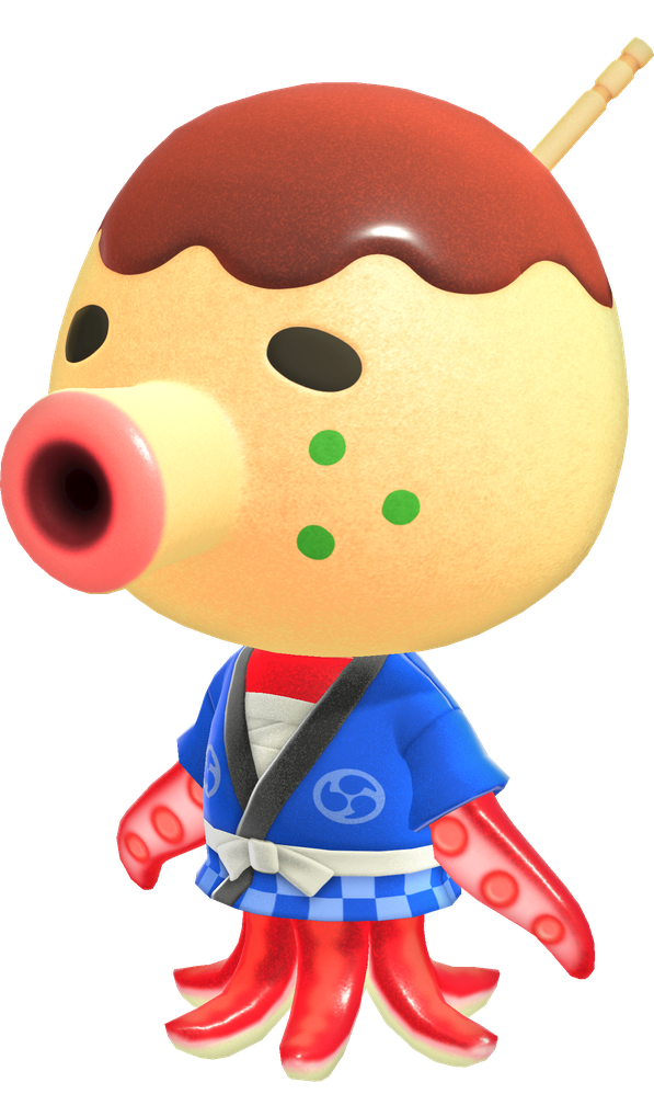 Animal Crossing Beau Png Hd Isolated (salmon, pink, black, beige)