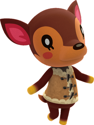 Animal Crossing Beau Png Isolated Pic (maroon, black)