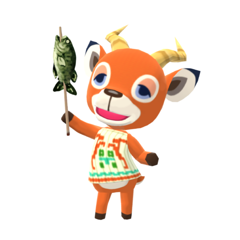 Animal Crossing Beau Png Pic (white, beige, black, chocolate)