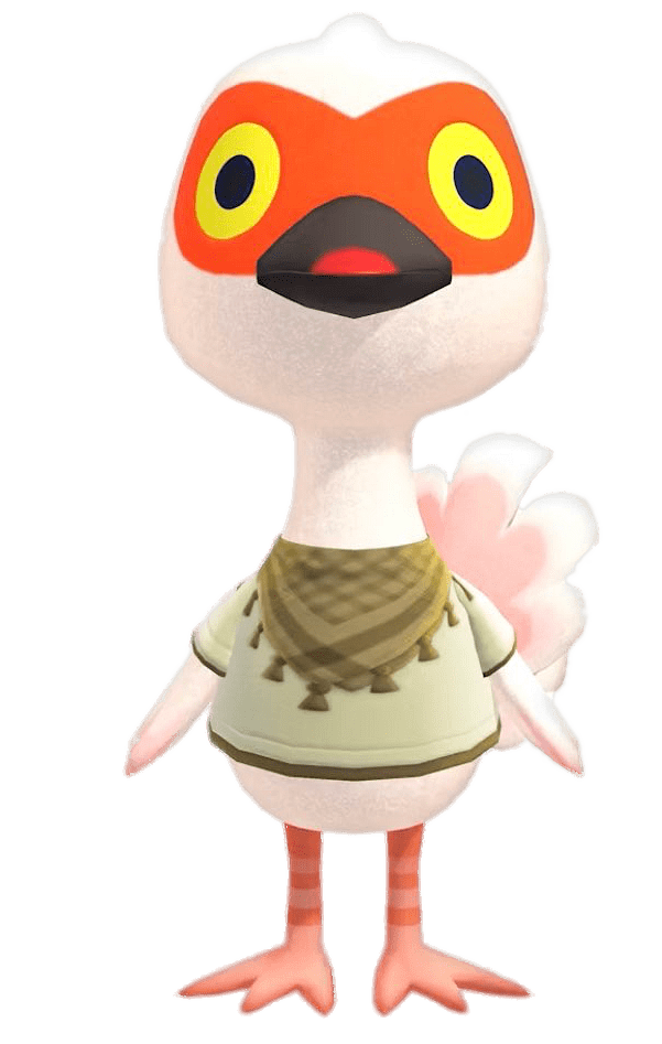 Animal Crossing Lucky Png Photos (white, gray)