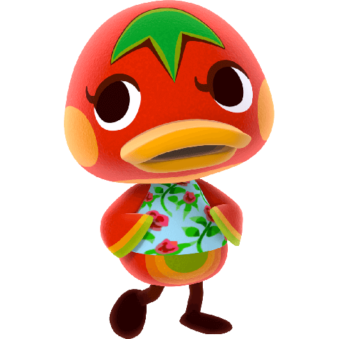 Animal Crossing Lucky Png Pic (white, black, red)