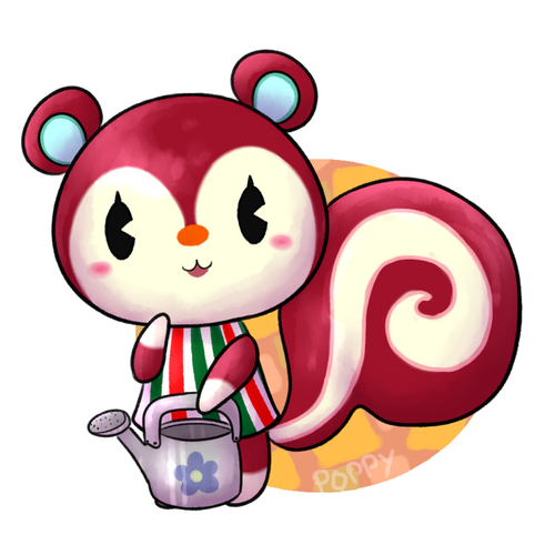 Animal Crossing Png Picture (white, black, beige, maroon, orange)