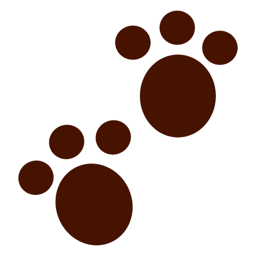 Animal Footprint Png Free Download (gray, maroon)