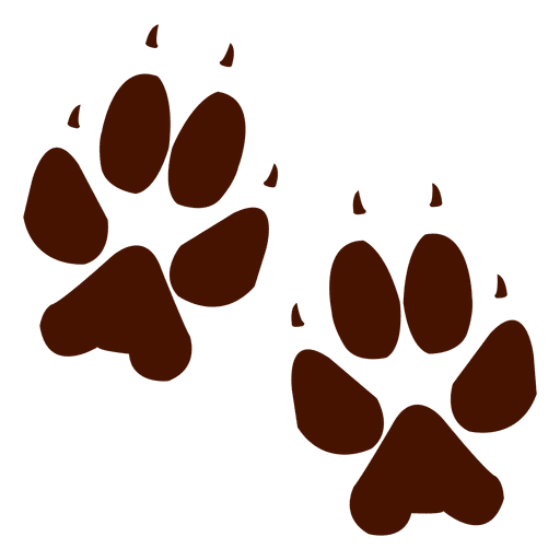 Animal Footprint Png Hd (gray, maroon)