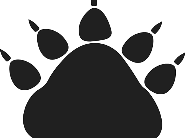 Animal Footprints Png Clipart (black)