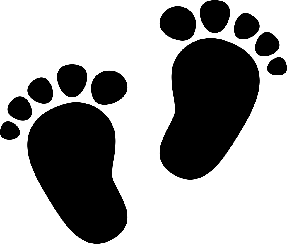 Animal Footprints Png Isolated Image (black)