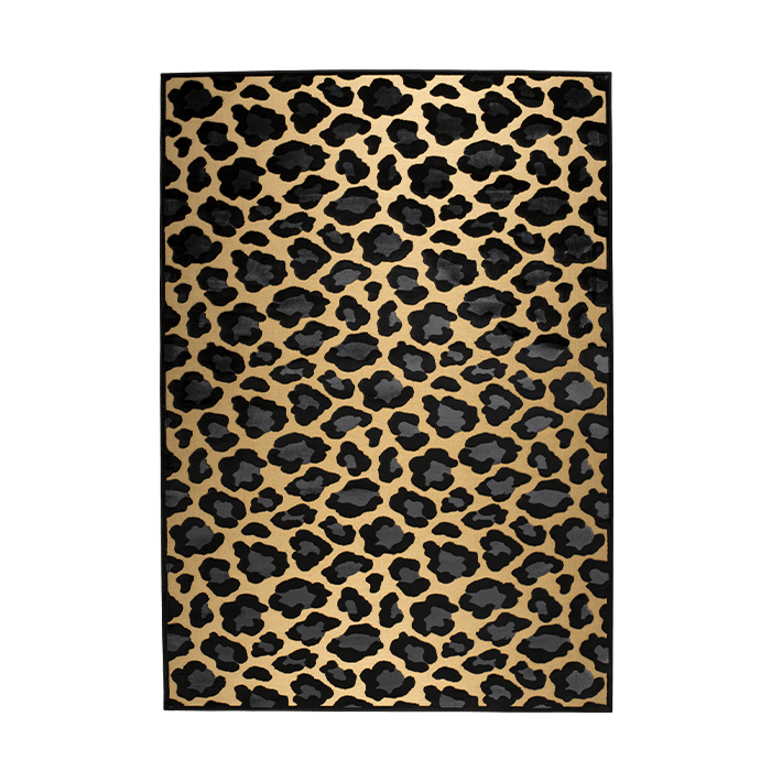 Animal Print Rug Png Free Download (black)