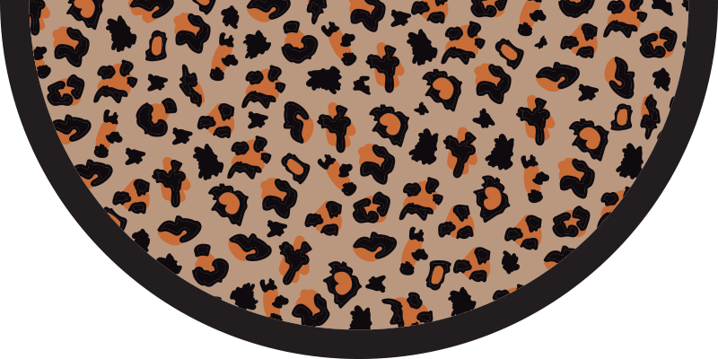 Animal Print Rug Png Hd (white, salmon, black, gray)