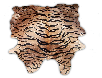 Animal Print Rug Png Isolated Photo (black)