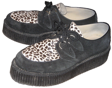 Animal Print Shoes Png Hd Isolated (black, indigo)