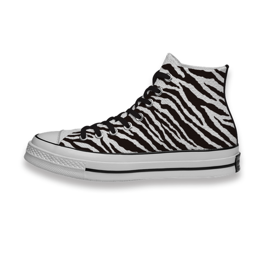 Animal Print Shoes Png Isolated Image (black, silver)