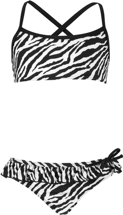 Animal Print Swimsuit Png Photos (black, indigo)