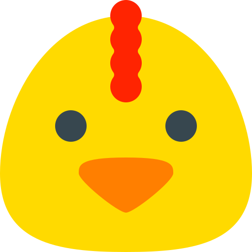 Animal Chicken Free Png Icon Download (indigo, red, black, orange, gold)