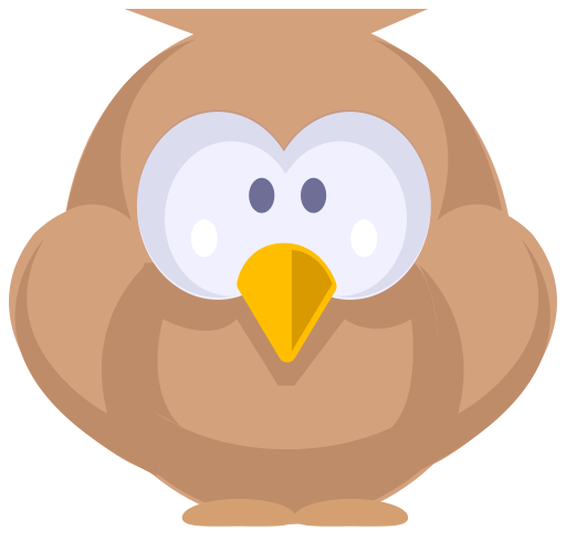 Animal Cute Cartoon Bird Animals Icon Free Transparent Png Icon Download (gold, lavender, salmon, black)