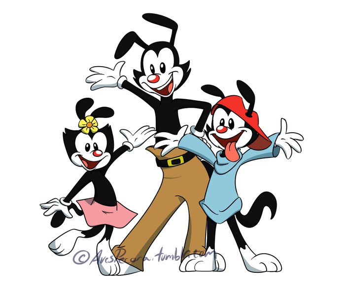 Animaniacs Png Isolated Hd (white, black, chocolate, silver)