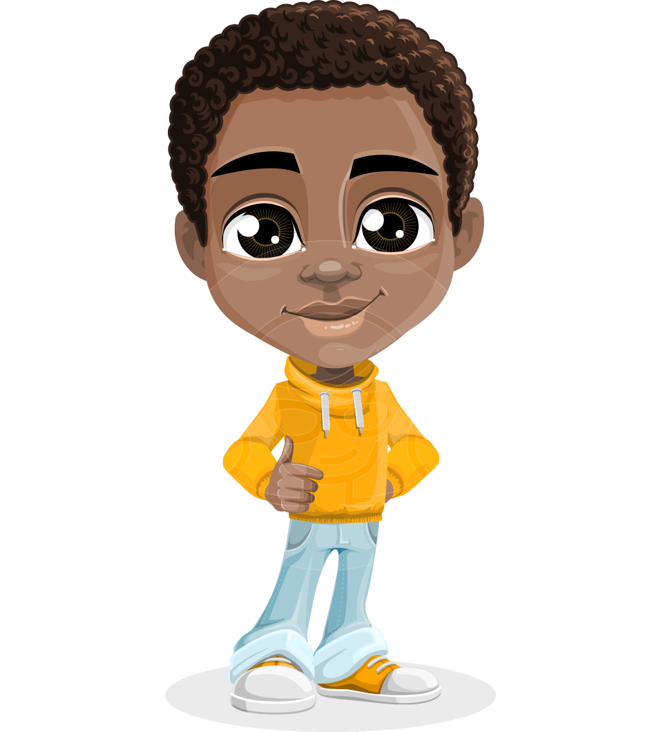 Animated Boy Png Free Download (white, black, gray)