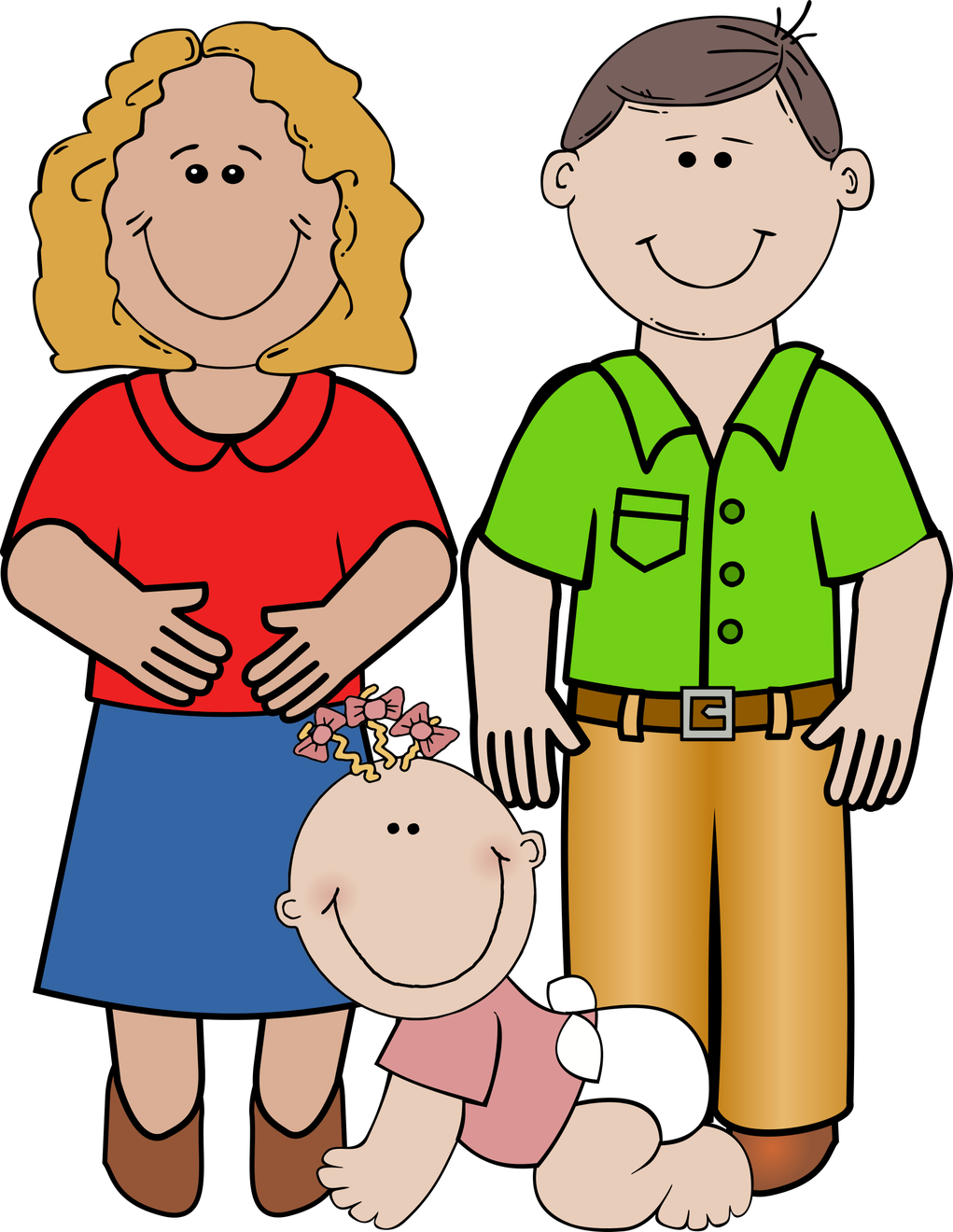 Animated Family Vector Png Isolated Photos (pink, teal, red, black, silver)