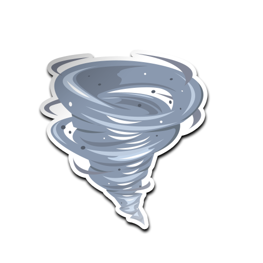 Animated Hurricane Cyclone Png Transparent Image (gray, white, black)