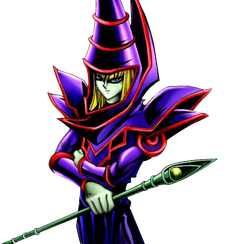 Anime Dark Magician Png Picture (black)