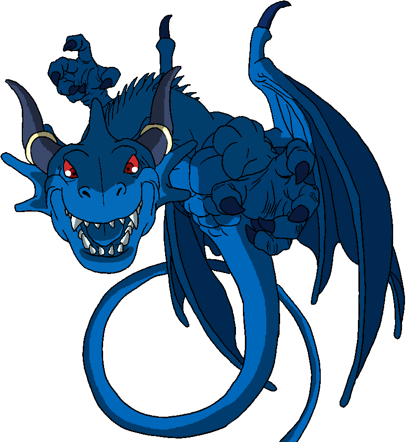 Anime Dragon Png Isolated Hd (teal, black, navy)