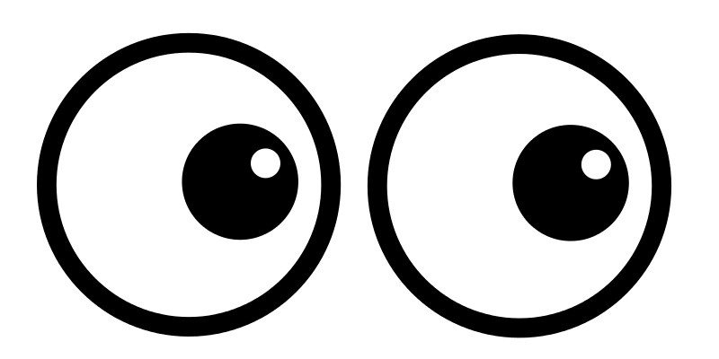 Anime Eyes Png Photos (white, lavender, black)