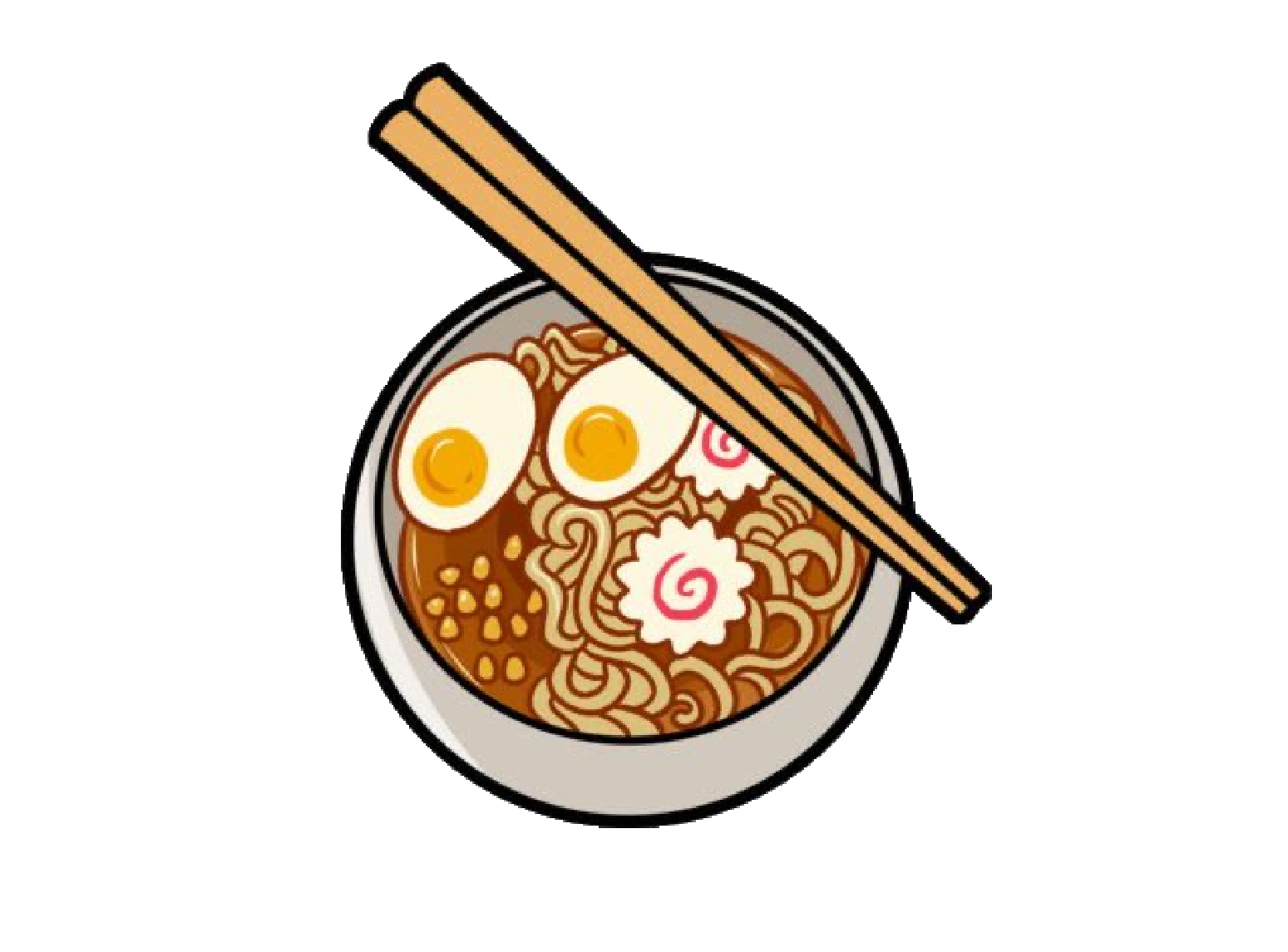 Anime Food Transparent Png (beige, black, silver)