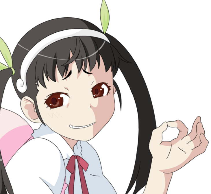 Anime Funny Png (white, black, beige, lavender, gray)