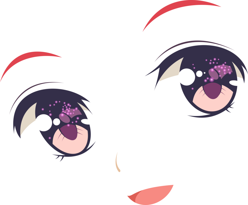 Anime Girl Blush Png Transparent Image (indigo, white, black, pink, salmon)