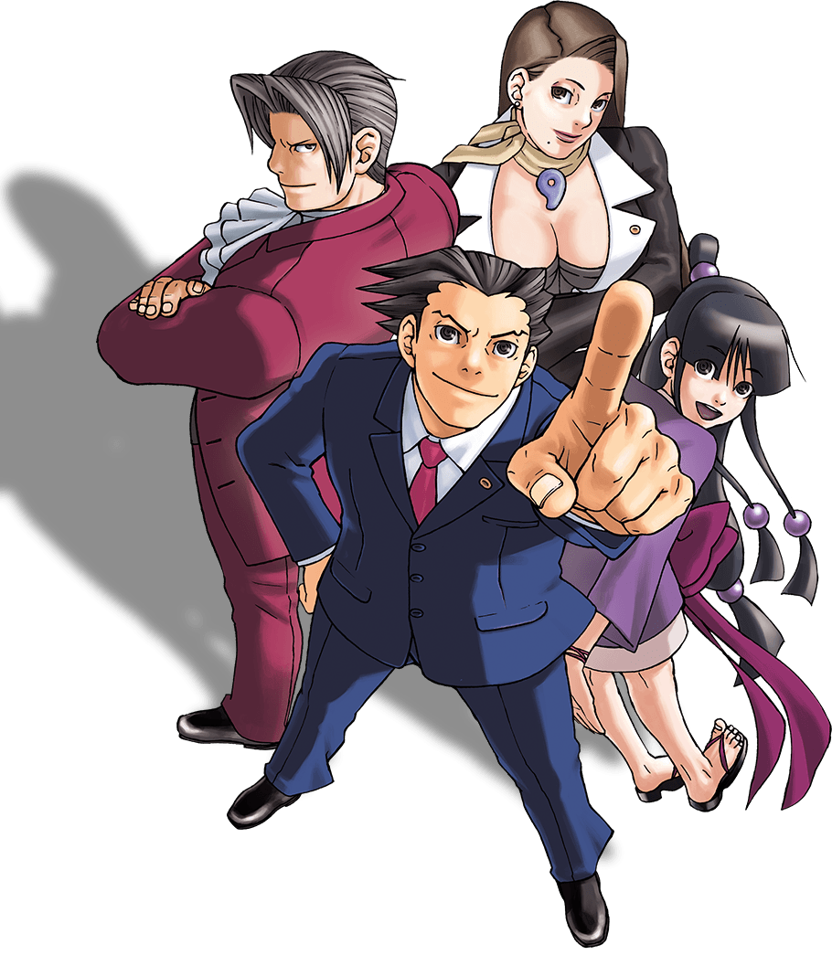 Anime Group Png Transparent (maroon, purple, black, gray)