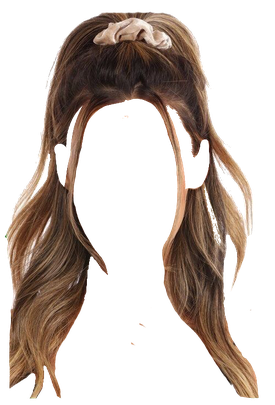 Anime Hair Png Hd Isolated (black)