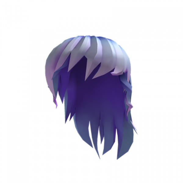 Anime Hair Png Transparent (black, indigo, gray)