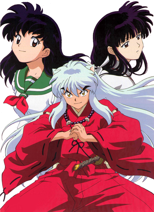 Anime Inuyasha Png Clipart (red, black)