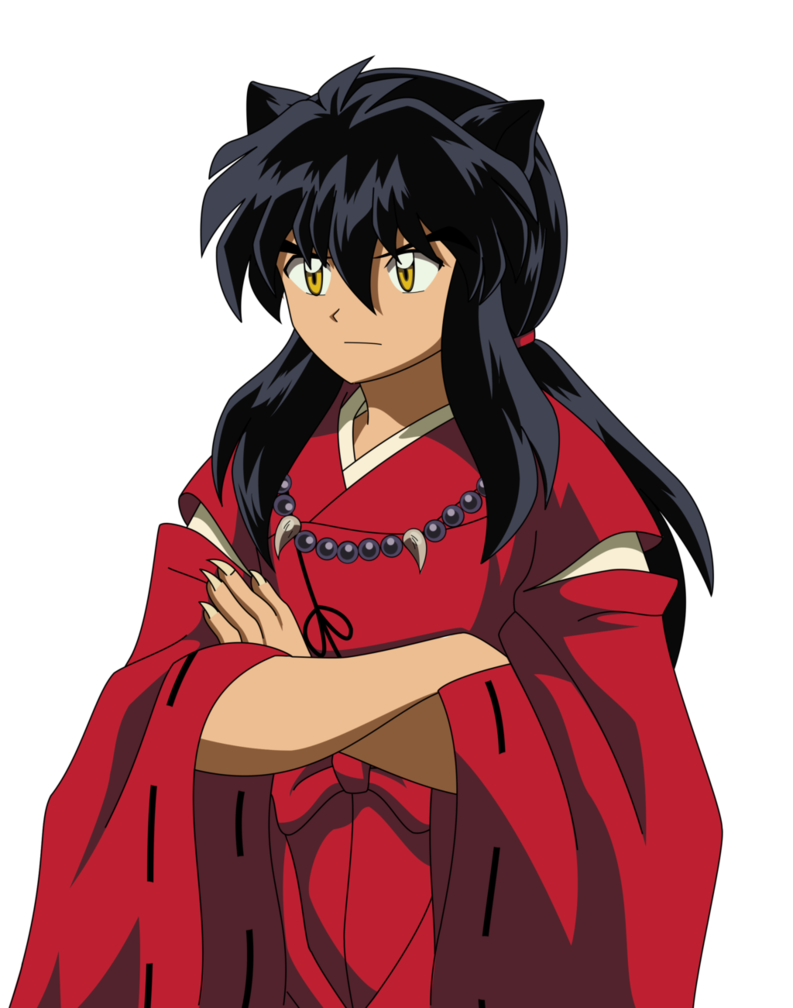 Anime Inuyasha Png Picture (pink, maroon, chocolate, black)