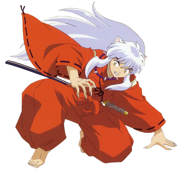 Anime Inuyasha Png Transparent (silver, chocolate, black)