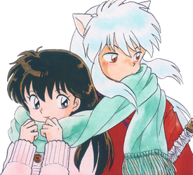 Anime Inuyasha Png (navy, black)