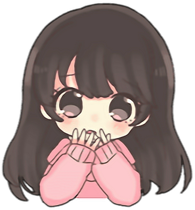 Anime Kawaii Png Hd (gray, pink, black)