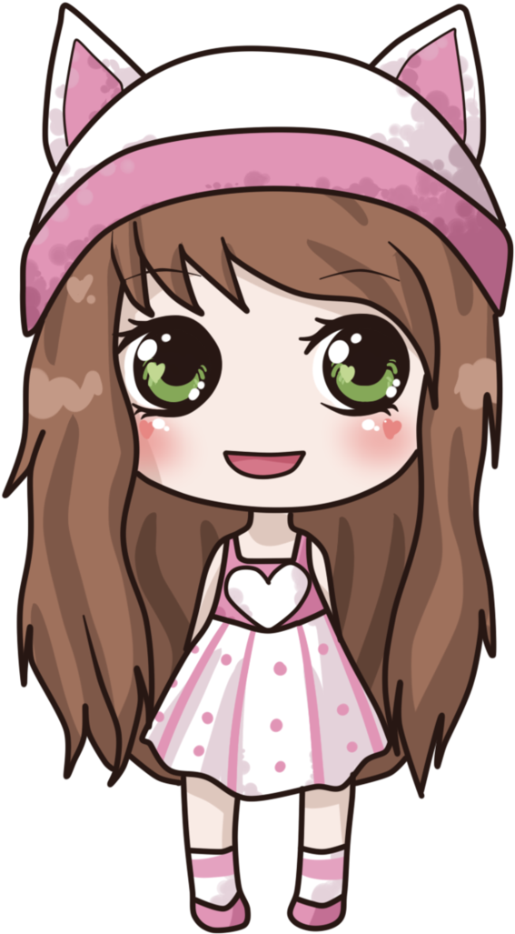 Anime Kawaii Png Image (gray, beige, black, white, plum)