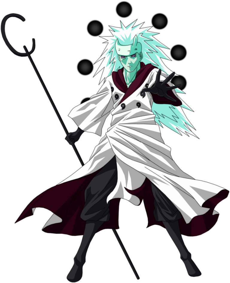 Anime Madara Uchiha Png Pic (black, silver, white)