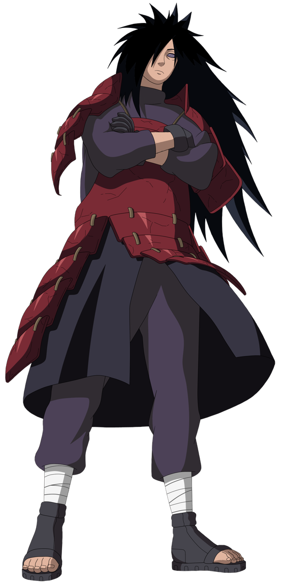 Anime Madara Uchiha Png Transparent Picture (black, indigo)