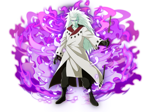 Anime Madara Uchiha Png Transparent (black, blue, beige)