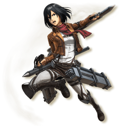 Anime Mikasa Png Transparent Image (olive, beige, black, silver)