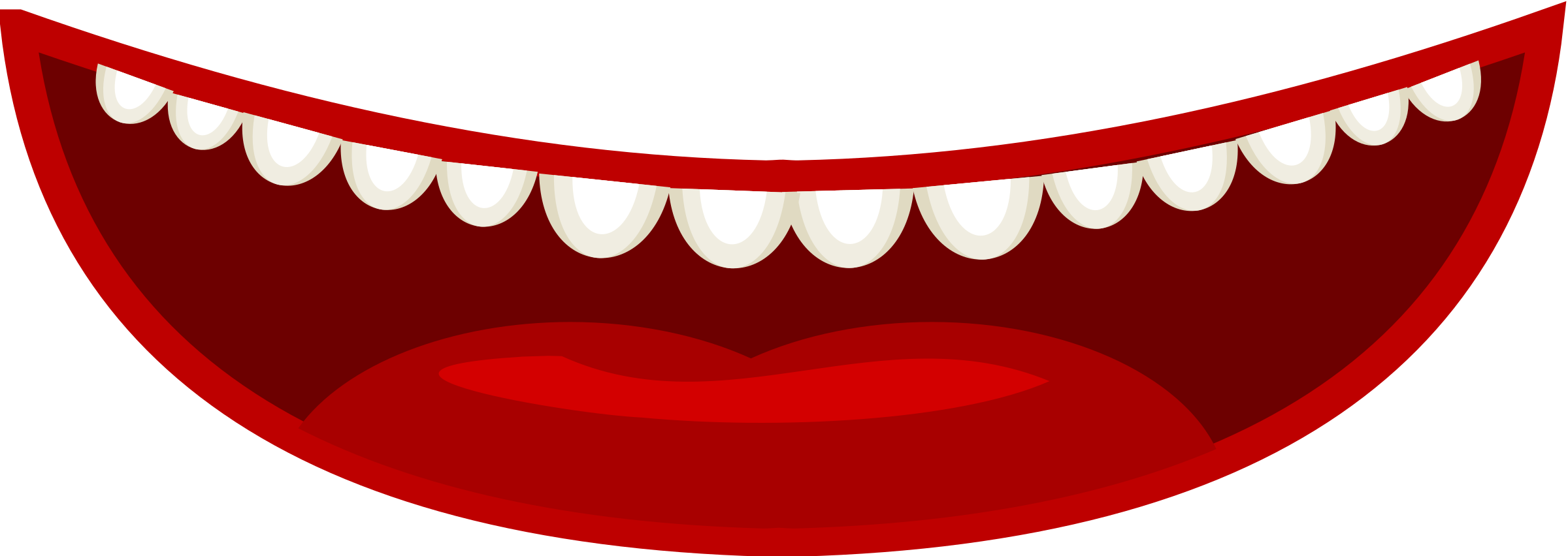 Anime Mouth Lips Png Image (white, maroon, black, red)